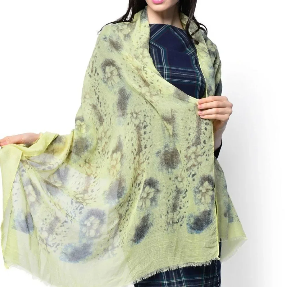 Viscose Scarf Yellow